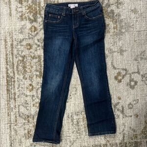 Xhilaration Girls Dark Wash Blue Jeans